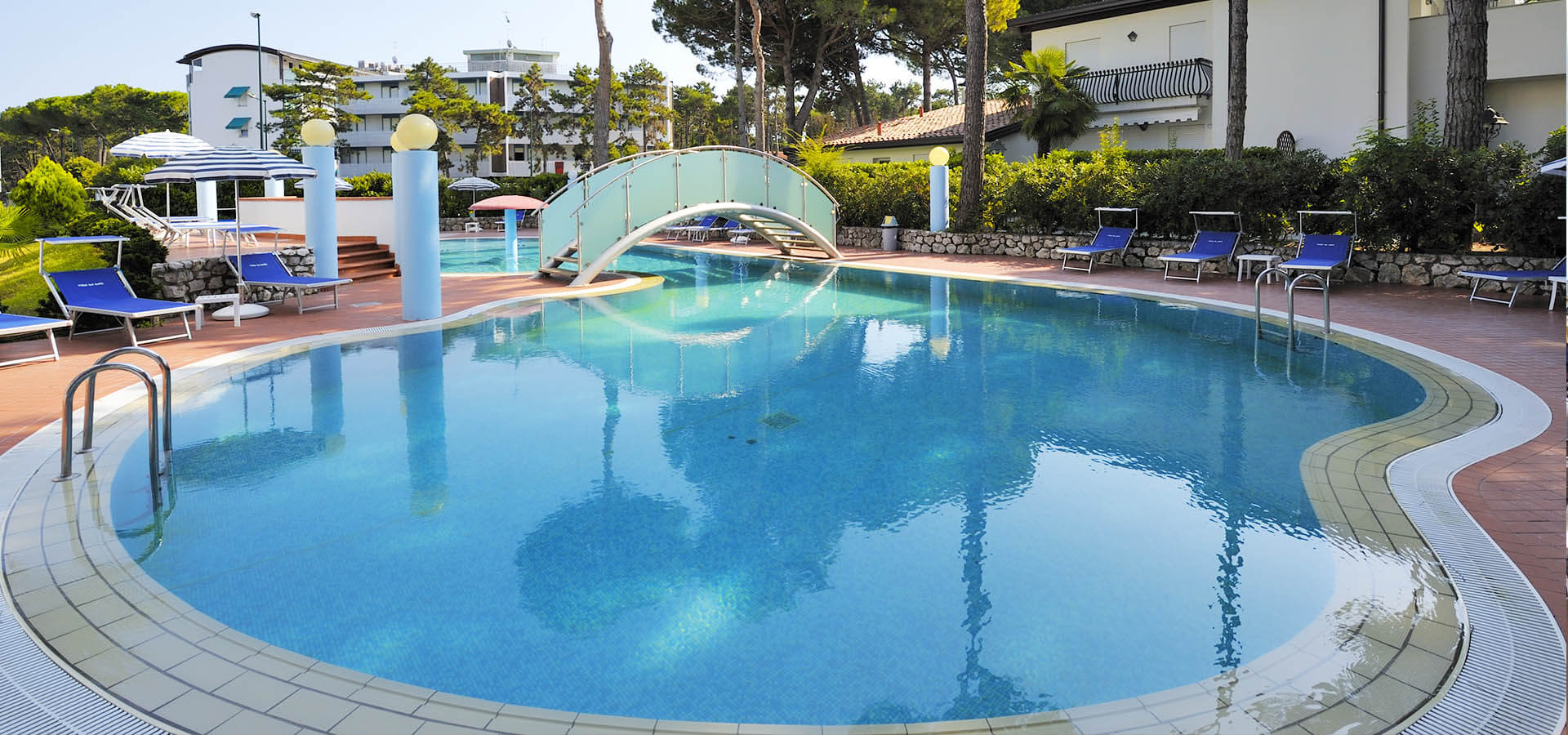 Hotel-Schwimmbecken Lignano